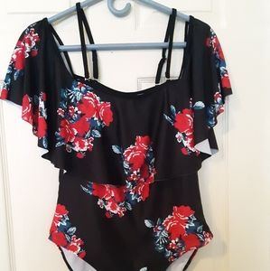 XL off shoulder swimsuit